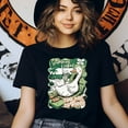 thumbnail image 3 of Funny Summer Duck T-Shirt for Women, Too Hot to Move Beach Vibes Graphic Tee, Black, Size S, 3 of 6