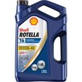 thumbnail image 1 of Shell Rotella T6 Huile de Moteur Diesel 15W-40 Entièrement Synthétique (1 Gallon, Caisse de 3), 1 of 1