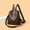 Coffee, variant on Vintage Casual Backpack with Multi External Zipper Slots Stores Daily Belongings for Urban Strolls Work Commutes Weekend Outings aqnd Daily Social Activities, Casual Backpack