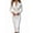White, variant on Women'S Double Breasted Blazer Dress Long Sleeve Wear Formal Work Commuter Coat White S