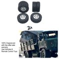 thumbnail image 3 of Xingzhi RCGOFOLLOW Aluminum Alloy Wear-resistant Wheel Rims Wear-resistant Rc Wheel Rims For 1/16 Rc Wheel Rims WPL C14 Silver, 3 of 6