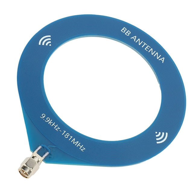 Mini Antena SW, Interfaz SMA 9.9kHz A 181MHz Mini Antena de Onda Corta Versátil para TEF66686 Receptor