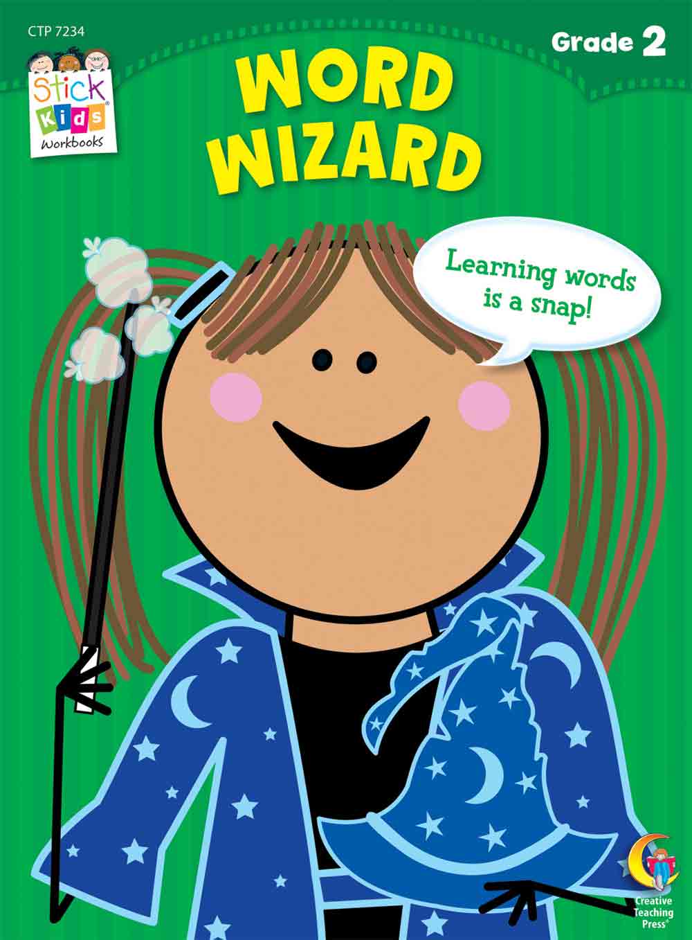 Word Wizard Stick Kids Workbook Grade 2