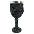 thumbnail image 4 of Celtic Gothic Knotwork Arachnid Spider Dragon Wine Goblet CHalice, 4 of 6