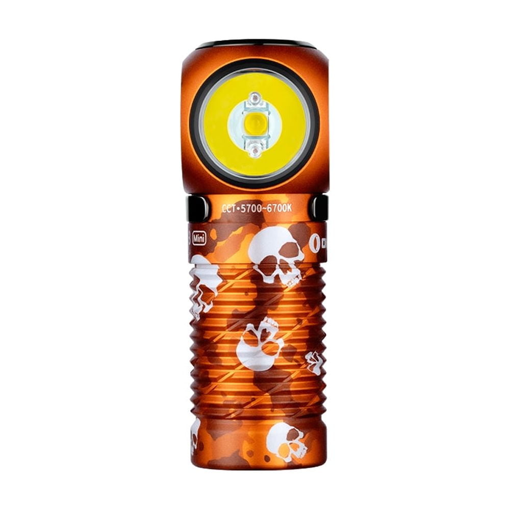 OLIGHT Perun 3 Mini Headlamp 1250 Lumens LED Head Flashlight,Rechargeable Headlight with Red Light Option,Perfect for Working, Hiking, Camping and Climbing（Ghost Blaze）