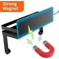 thumbnail image 2 of Magnetic Spray Can Holder with 2 Hooks, Tool Box Accessories with Strong Magnetic, Spray Bottle Storage Rack for Garage Home Workspace, Black, 2 of 6