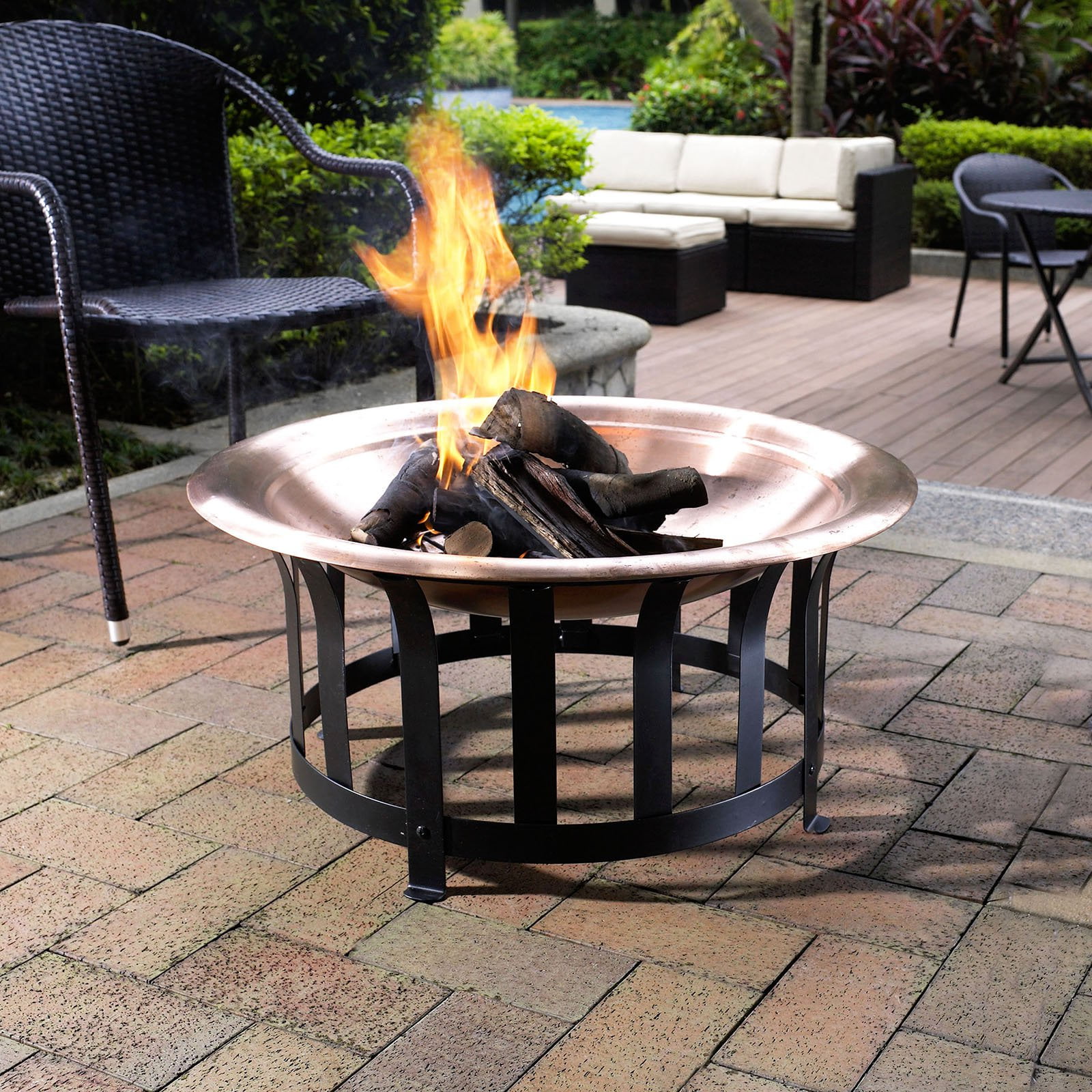 Crosley Ridgeway 30 Diam Fire Pit Com Fire Pit Com