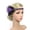 Purple, variant on kaondbfi Women's Summer Outdoor Travel Essentials Accessories Headbands for Women 1920s Headpiece Flapper Headband Great Headdress Vintage
