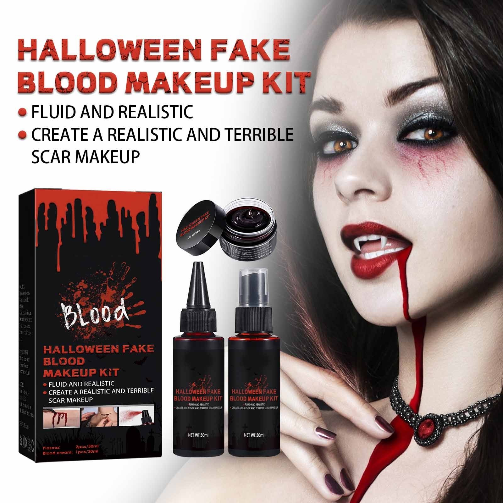 halloween-decorations-makeup-set-coagulated-drops-50ml-spray-50ml