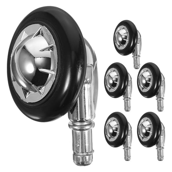 TABLZONE Smooth Chair Casters 6Pcs Round Shape Replacement Wheels