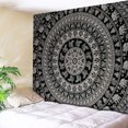 thumbnail image 1 of Tapiz de manta de dormir con diseño geométrico bohemio (L Mandala11) Sywqhk Libre de BPA, 1 of 9