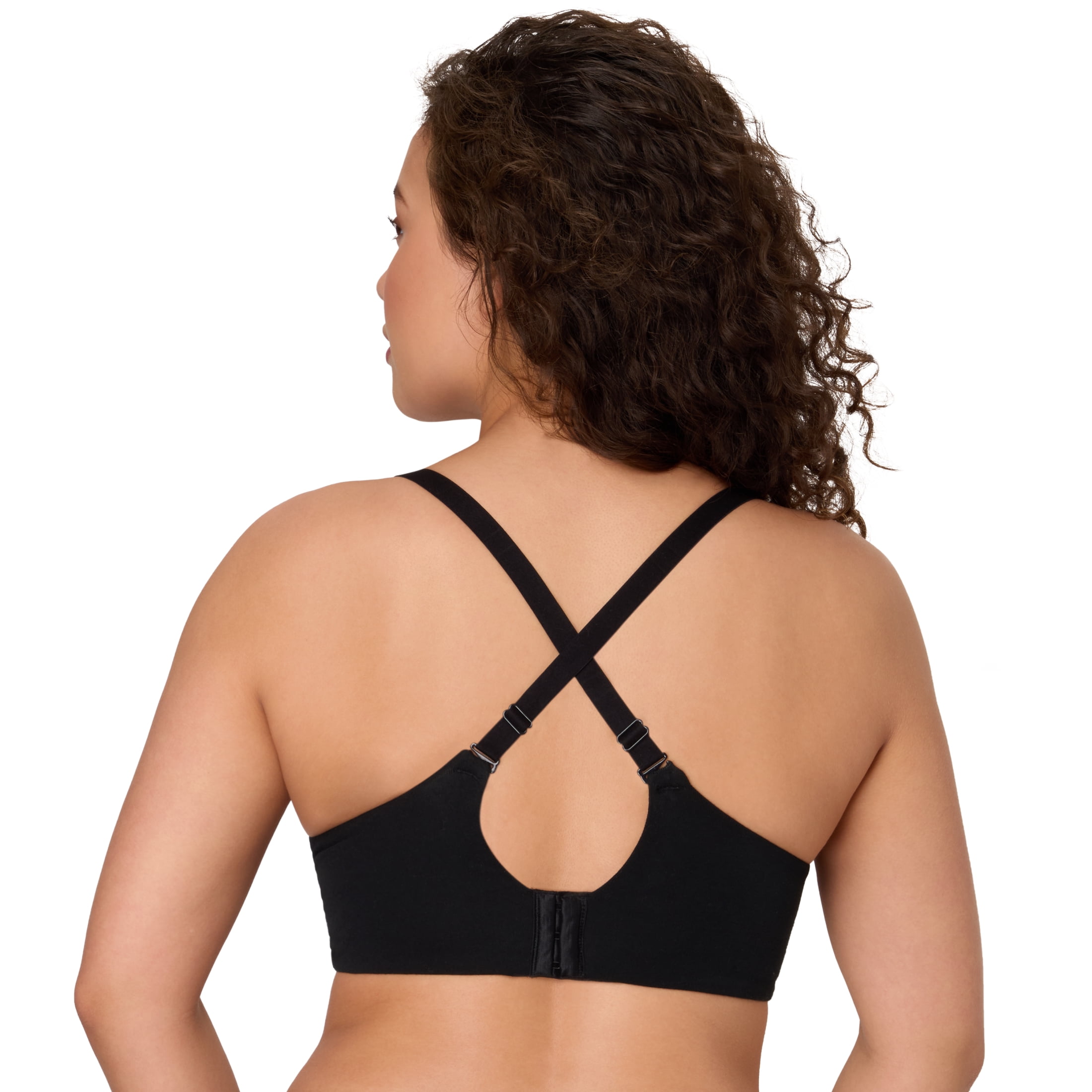 Bali Women's Cotton Modal Wireless Bra with Foam Cups