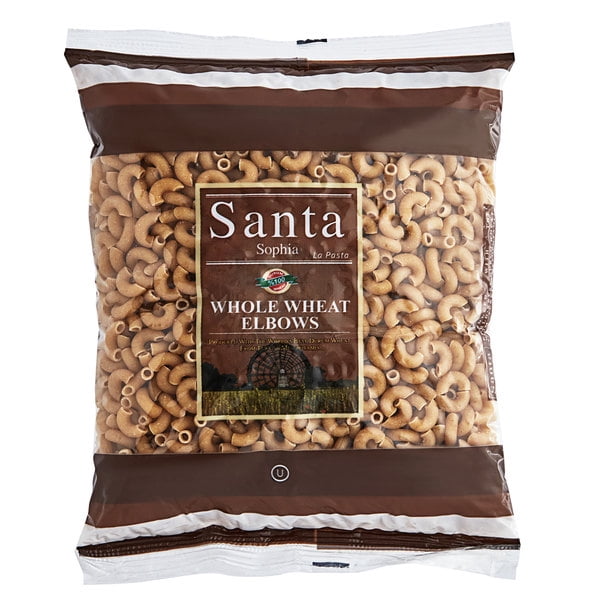 1 lb. Bag Whole Wheat Elbow Macaroni Pasta 20/Case Walmart Canada