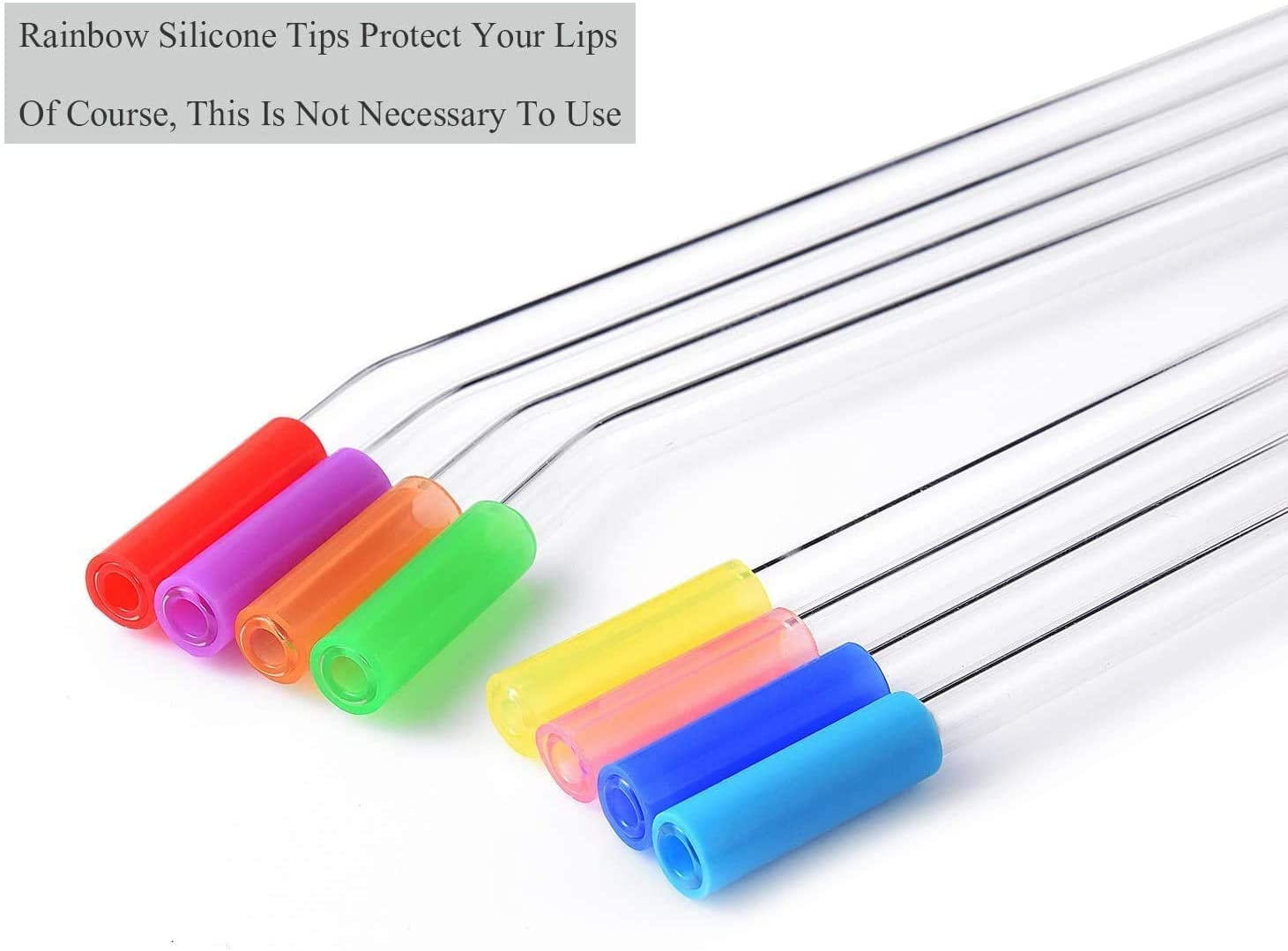 AIZIXIN Clear Reusable Hard Plastic Straws for Yeti/Rtic Tumblers