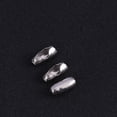 thumbnail image 6 of Dytern DIY 100pcs Stainless Steel Bead Chain Connector Ball Chain Connector Clasps DIY Jewelry Accessories (1.5mm+2mm+2.4mm+3.0mm+4.0mm), 6 of 10