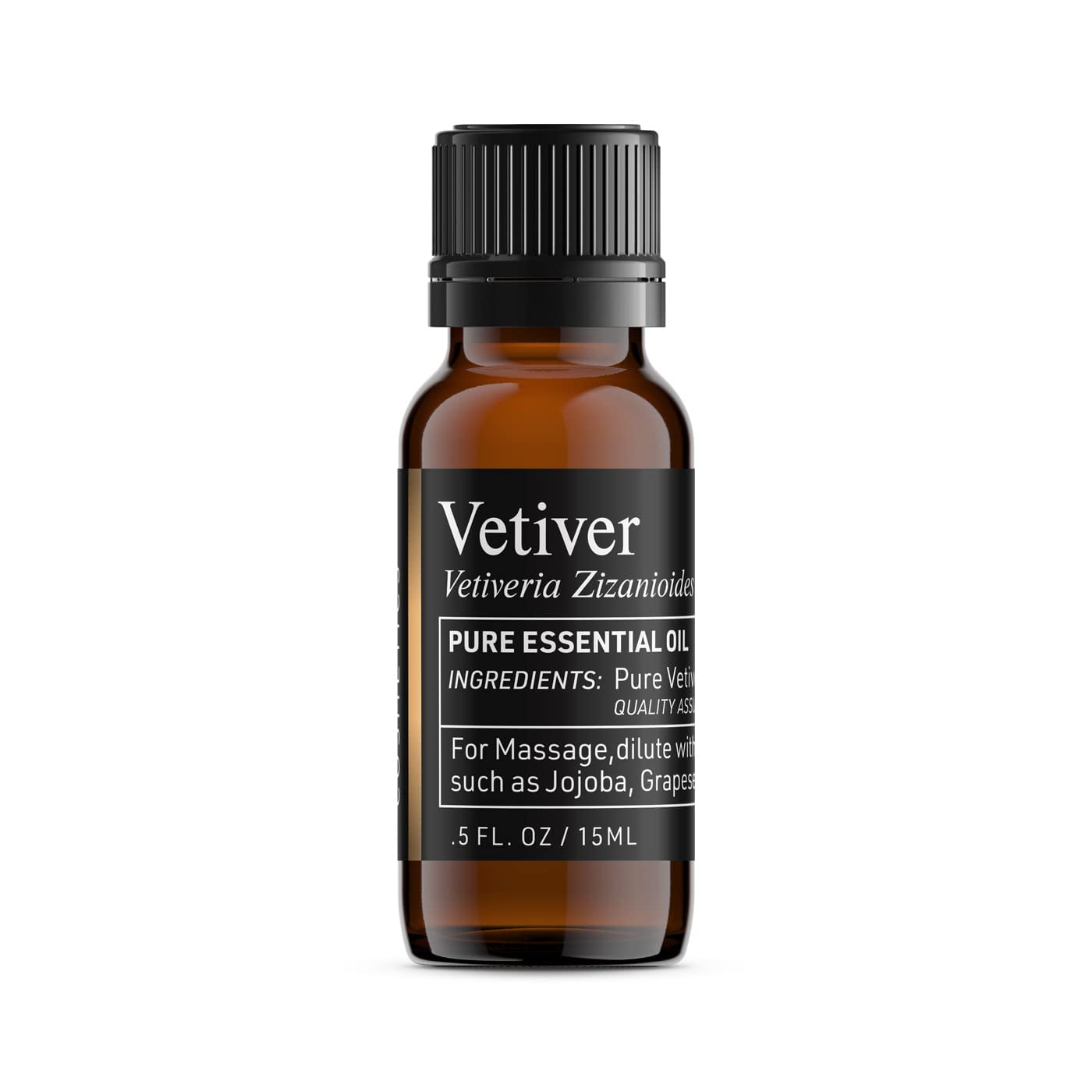 100% Pure Vetiver Essential Oil (0.5 Fl Oz)