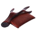 thumbnail image 2 of Peine de madera para desenredar el cabello, peine de dientes anchos, peine para masaje del cuero cabelludo, 2 of 8