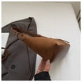 thumbnail image 4 of PRIYAL Suede Hobo Shoulder Bag, Adjustable Crossbody Tote, Retro Zipper Top Handbag for Daily Commute Travel, 4 of 4