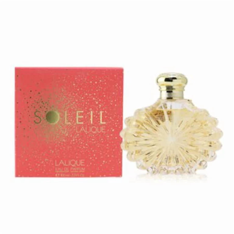 Lalique Soleil Eau De Parfum Spray, 3.3 oz, Jasmine, Vanilla