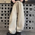 thumbnail image 3 of XIMIN Girls Wide Leg Baggy Sweatpants Dance Streetwears Loose Fit Athletic Pants Casual Elastic Waisted Lightweight Casual Fashion Active Trousers, 3 of 5