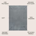 thumbnail image 4 of JONATHAN Y WASHABLE 8 x 10 Area Rug, Twyla - Gray, WSH300F-8, 4 of 10