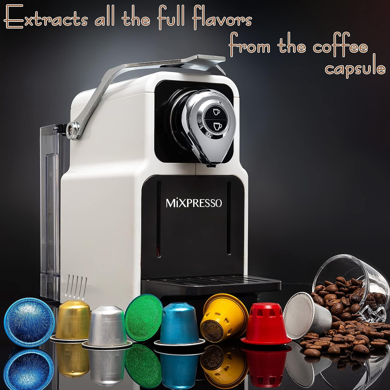 3 in 1 Multi Capsule Espresso Coffee Machine Compatible with Nespresso –  Heynemo