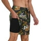 thumbnail image 2 of Balery Farm Animals 2 Bañador para hombre, shorts de playa de secado rápido con entrepierna y forro de compresión-Medium, 2 of 6