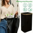 thumbnail image 7 of XHSGX 26-Gallon Household Collection Bucket with Detachable Reusable Inner Bags, 600D Oxford Cloth for Bottle, Carton, and Glass Recycling, In-Home Recycling Bins, Foldable Beverage Storage Basket, 7 of 7