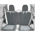 thumbnail image 2 of CalTrend Rear 50/50 Split Bench O.E. Velour Seat Covers for 2012-2012 Hyundai Veracruz - HY125-08RR Light Grey Premier Insert with Classic Trim, 2 of 3