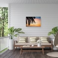 thumbnail image 5 of Laura Marshall 'Sunset Palm I' Outdoor Canvas 22x32, 5 of 5