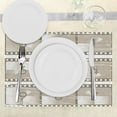 thumbnail image 3 of Ambesonne Vector Place Mats Set of 4, Numbers on a Film Strip, Standard Size, Umber Warm Taupe, 3 of 6