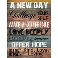 thumbnail image 3 of Lewis, Sheldon 15x18 Black Modern Framed Museum Art Print Titled - Words To Live By, 3 of 5