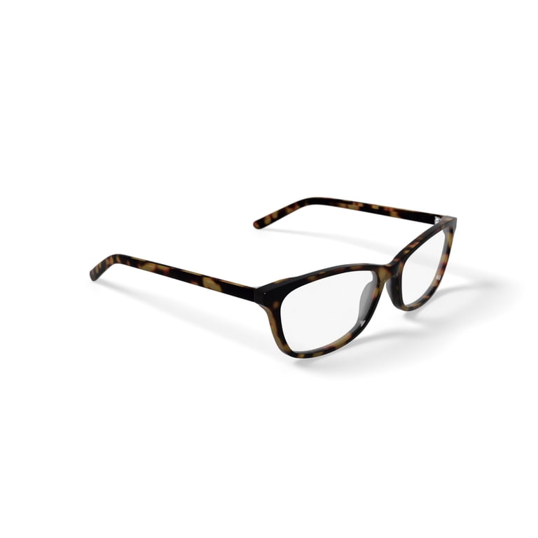 Walmart Women's FM17095 Demi Square Prescription Eyeglasses with