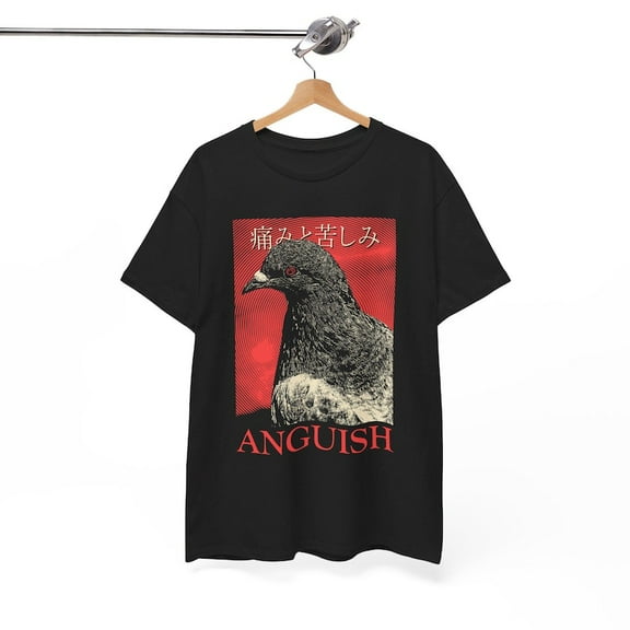 Anguish Pigeon Vintage Japanese T-Shirt