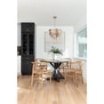 thumbnail image 5 of Crystorama Addis 6 Light Aged Brass Chandelier - 19.75"W x 14"H x 19.75"D, 5 of 13