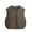 Brown, variant on bbymog Winter Puffer Vest for Girls and Boys Sold Color Lightweight Button Down Jacket Coat Fall Outerwear Jackets Mint Green 4 Years