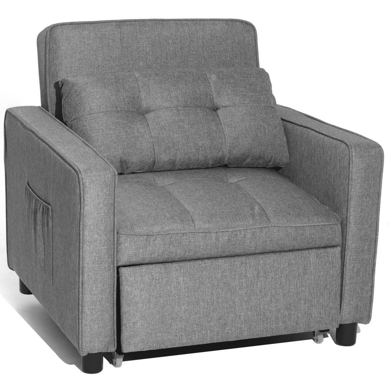 Prime Garden 3 in 1 Convertible Sofa Bed Chair Sleeper Chair for