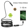 thumbnail image 1 of El teléfono Android de 5,5 mm, 7 mm y 8 mm viene con cámara, endoscopio, tubería, reparación dental de automóviles, cámara USB, 1 of 5