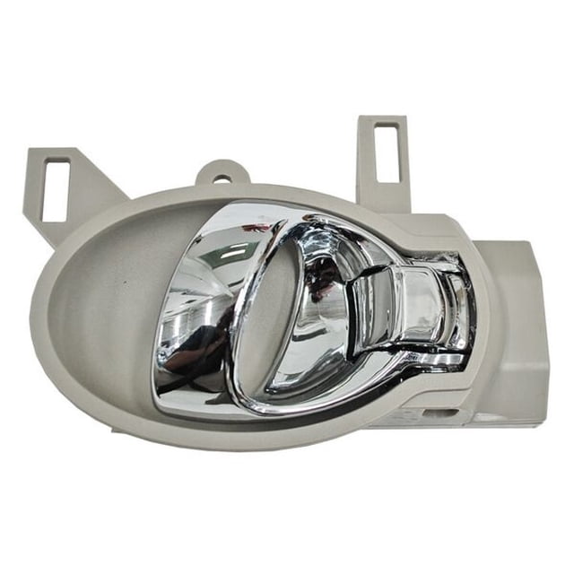 Manija Puerta Interior Generica Juke 2011 A 2014 Nissan Delantera O Trasera Derecho Gris/Cromo