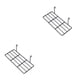 thumbnail image 4 of Yuarrent Accesorios para estantes de almacenamiento colgantes, estantes para artículos diversos de cocina de estilo Simple, soporte de Tipo 1 2piezas, 4 of 6