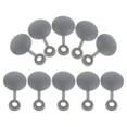 thumbnail image 1 of FONWILYO 10pcs Screw Cover Plastic Dark Grey Enhance Interior Aesthetics RV and Commercial Vehicles, 1 of 8