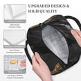 thumbnail image 3 of Disketp Gothic Raven Portrait Bolsa Térmica para Almuerzo, Lonchera con Abertura Amplia y Gran Capacidad, Organizador Reutilizable para Mujeres, Hombres y Adultos, 3 of 6