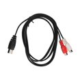 thumbnail image 4 of DIN 7PIN Male to 2RCA Female Cable Pure Copper Wire Core Sound Adapter Cable 4.9ft-Good, 4 of 5