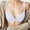White, variant on Women Casual Simple Solid Color Triangle Cup No Steel Ring Bra Comfortable Light And Beautiful Back Underwear Bras for Women White
