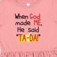 thumbnail image 4 of Inktastic When God Made Me Girls Toddler Dress, 4 of 5