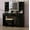 Black, variant on Ktaxon Large 47.24" Lighted Makeup Vanity Table Set with DIY Pegboard Design, 3-Drawer Dressing Table with Charging Station, Bedroom Makeup Table, White