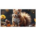 thumbnail image 2 of Adorable Squirrel Design Backdrop Banner Decorative Party Supplies Background for Fall Festivals Outdoor Gatherings Photo Booths and Autumn Celebrations, 2 of 7