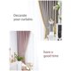 thumbnail image 3 of Cortinas magnéticas FOZUBOYO Sparkling Crystal, paquete de 2 unidades, 3 of 6