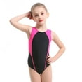thumbnail image 3 of XBASW Kids Baby Girls Swimsuits One Piece Swimwear Summer Bathing Suit for Practice Competition 2-10T, 3 of 8