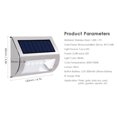 thumbnail image 2 of Amdohai Solar Step Lights Outdoor 5 LEDs Waterproof Solar Stair Light, 2 of 7